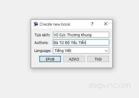Chọn sách epub hay azw3 tùy vào nhu cầu của bạn